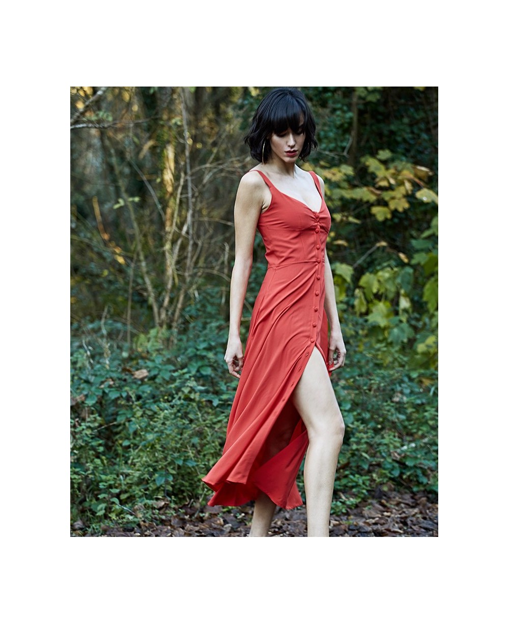 MIDI DRESS BRASIÉRE MALVA