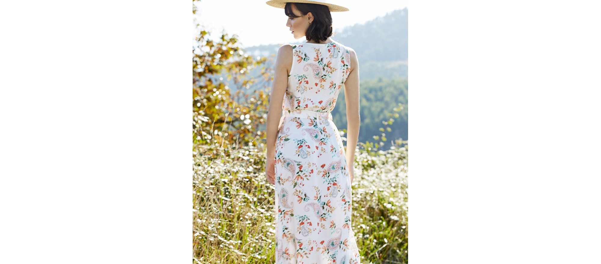 MAXI DRESS ESTAMPADO DOBLE ABOTONADURA JARA