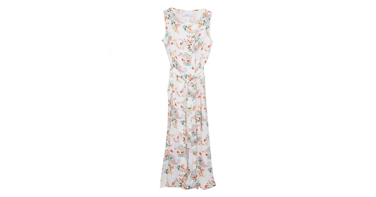 MAXI DRESS ESTAMPADO DOBLE ABOTONADURA JARA