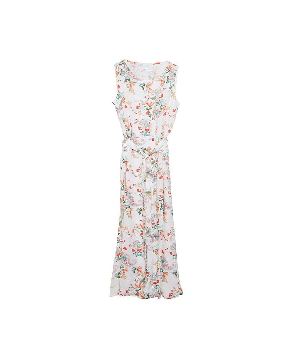 MAXI DRESS ESTAMPADO DOBLE ABOTONADURA JARA