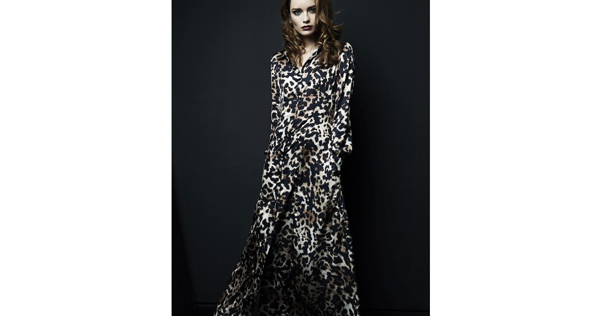 MAXI DRESS ANIMAL PRINT ETOILE