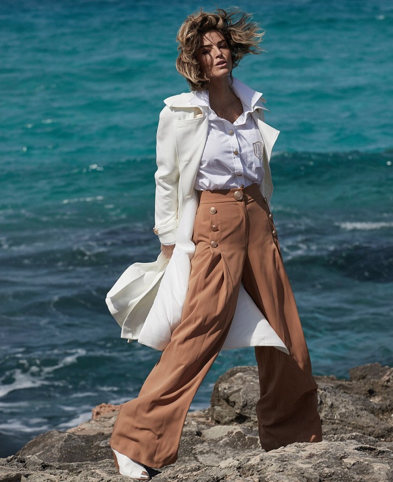 KAZO Trousers and Pants  Buy KAZO Brown Knitted Flared Pants Online   Nykaa Fashion