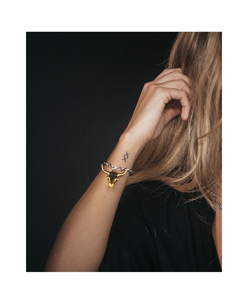 GOLD BRACELET BUFFALO GOLD BRACELET BUFFALO
