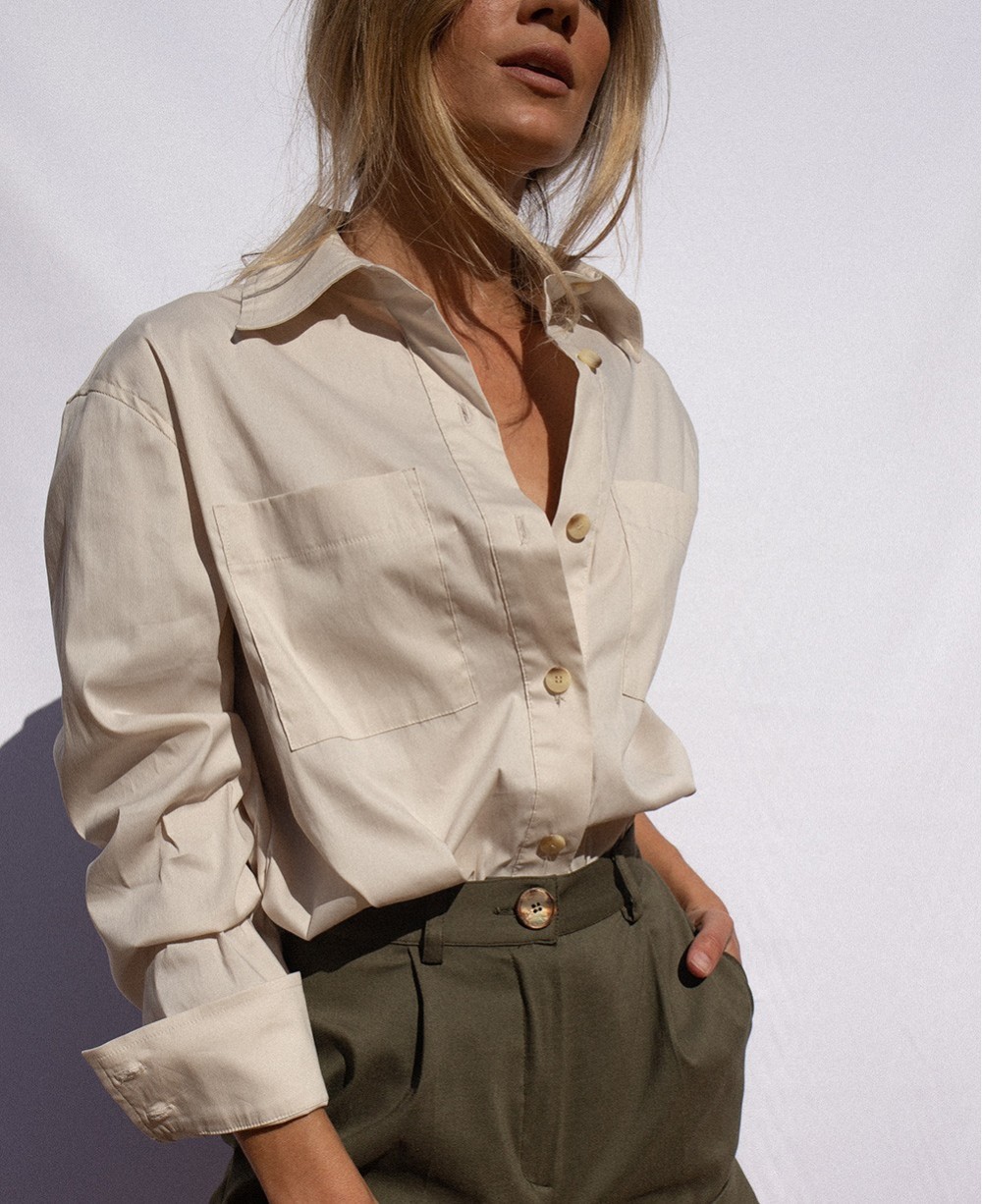 SAFARI SHIRT BEIGE