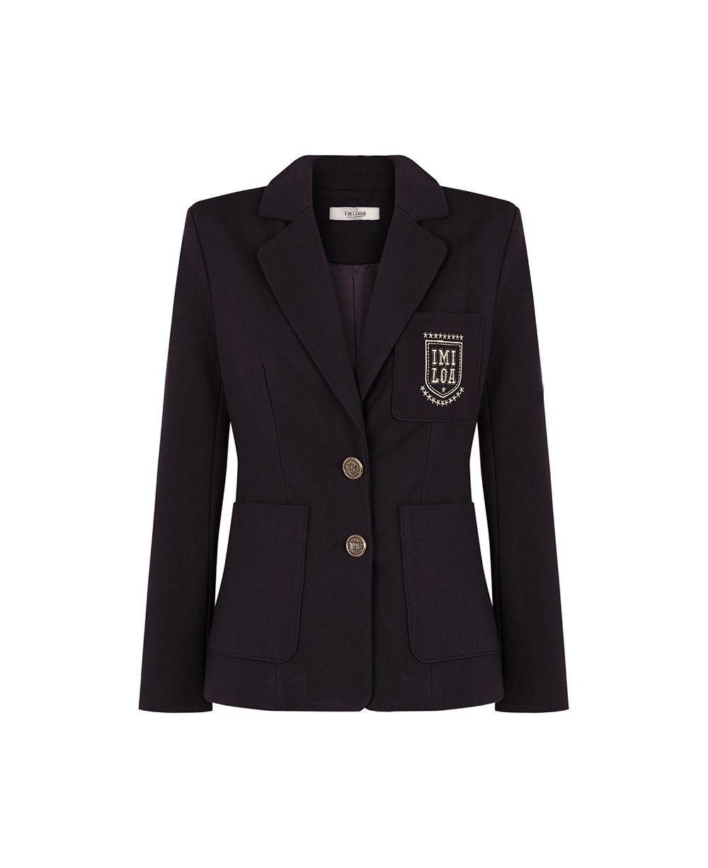 BLAZER NEGRA ESCUDO