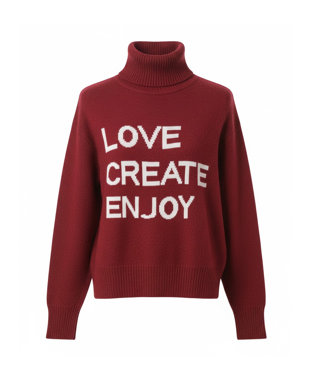 JERSEY PUNTO “LOVE, CREATE, ENJOY”