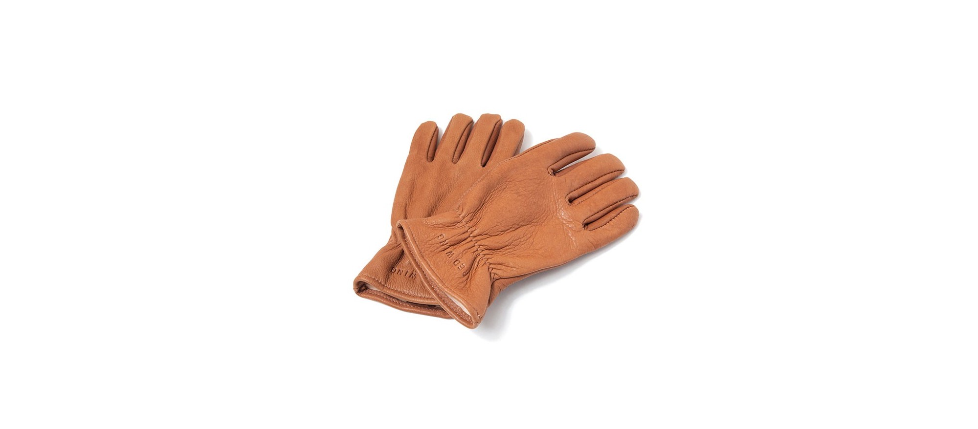 Nutmeg Buckskin Leather - Lined Glove