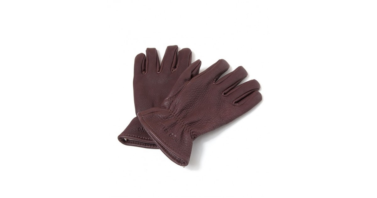 Nutmeg Buckskin Leather - Lined Glove